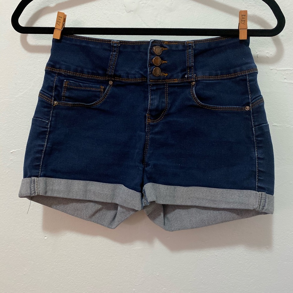 Wax Jean “butt I love you” Jean shorts